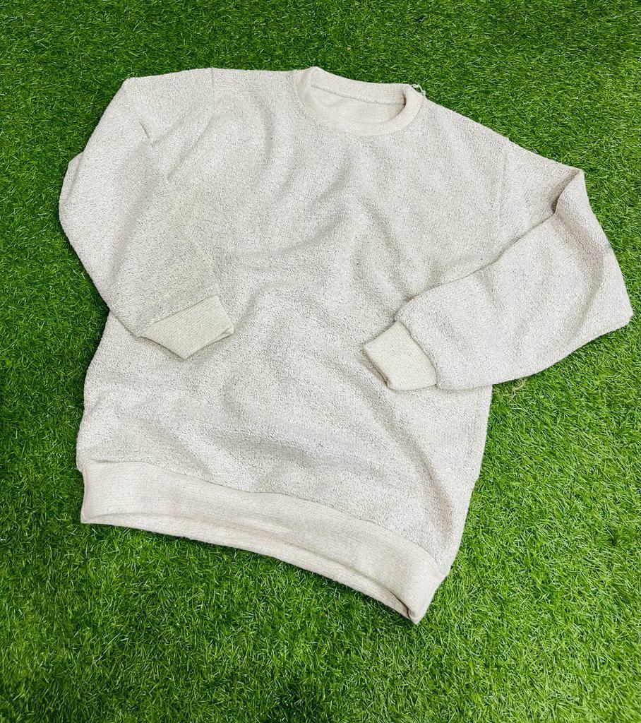 1 PC WOMEN STITCHED Plain sweat shirt